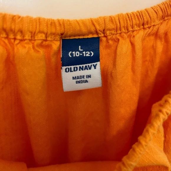 Girls Old Navy Off-The-Shoulder Tiered Swing Dress - Picture 3 of 5